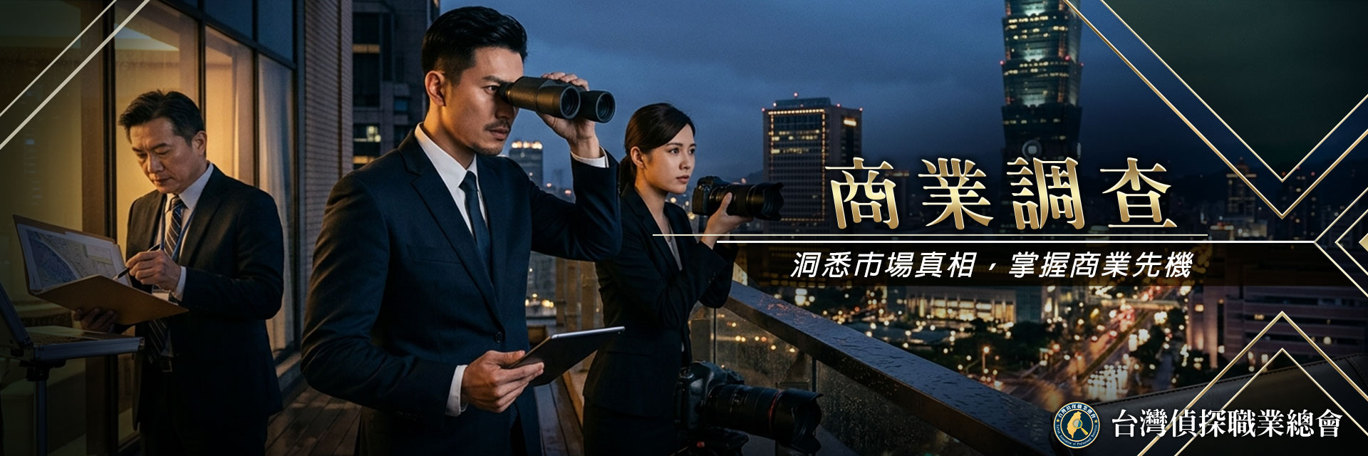 商業調查（企業徵信）｜台灣偵探職業總會